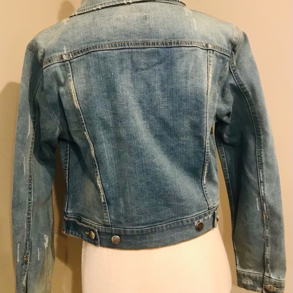 TEXTILE Elizabeth and James denim jean jacket - Picture 12 of 12